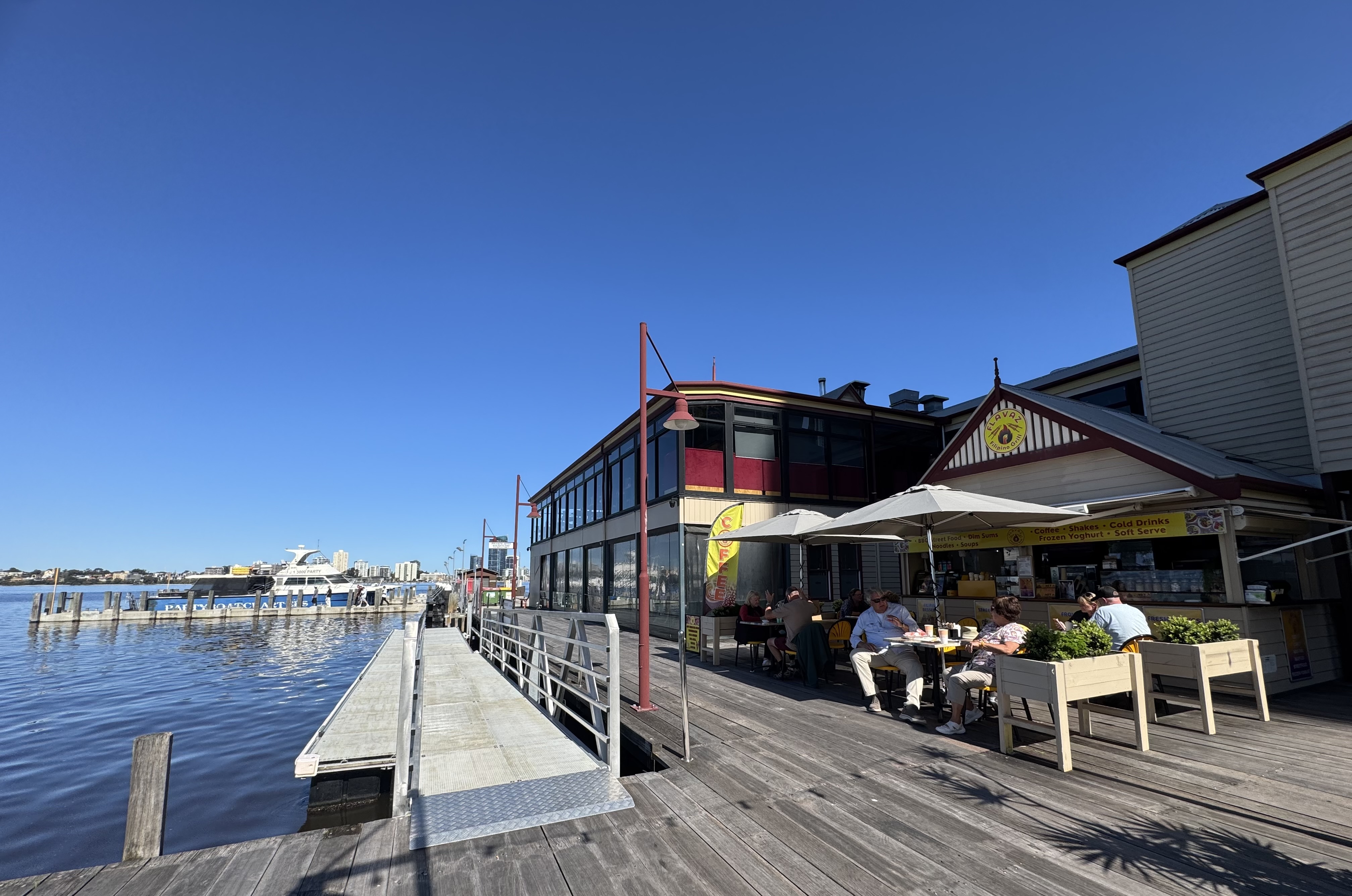 Barrack St Jetty boardwalk